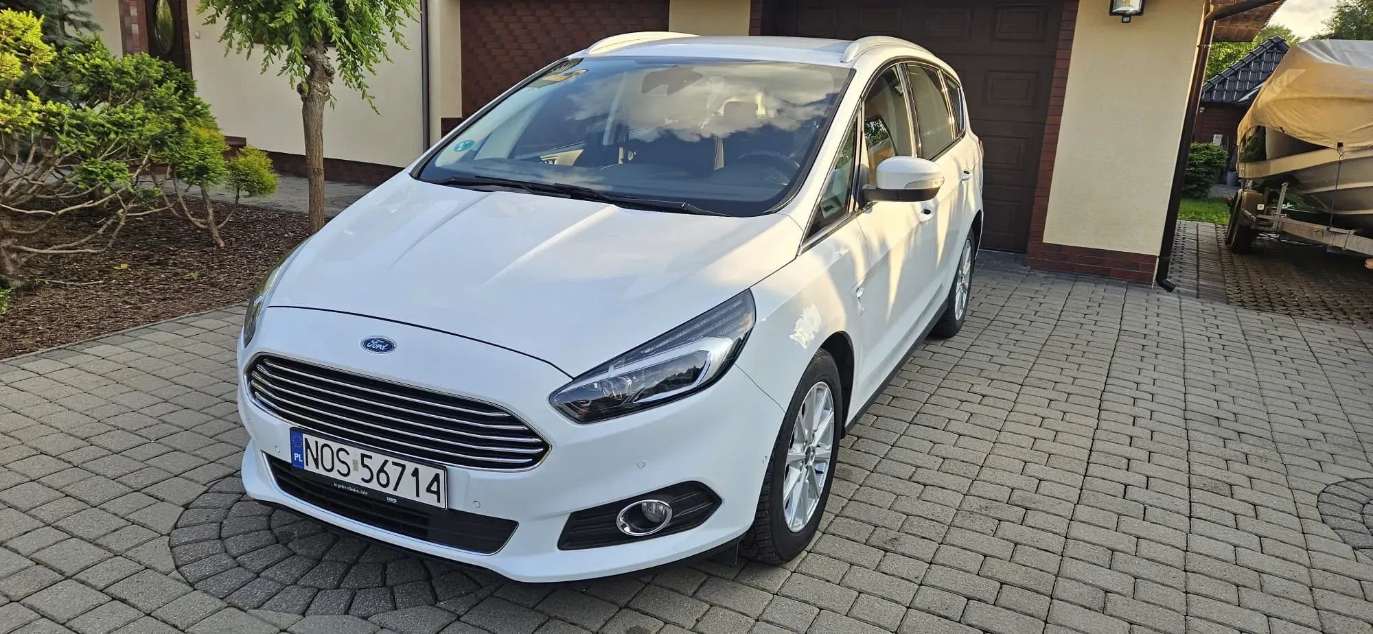 Ford S-Max Serwisowany Navi Ledy Super Stan