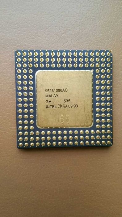 Процессор Intel i486 486 DX2 66 состояние нового читайте описание