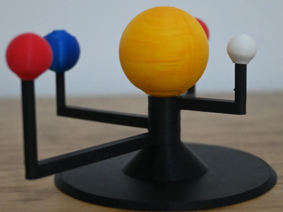 Sistema Solar Interior (Sem Peças Externas)