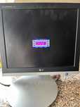 Monitor LG cinzento