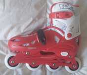Patins em linha Snoopy 35-38 ótimo estado