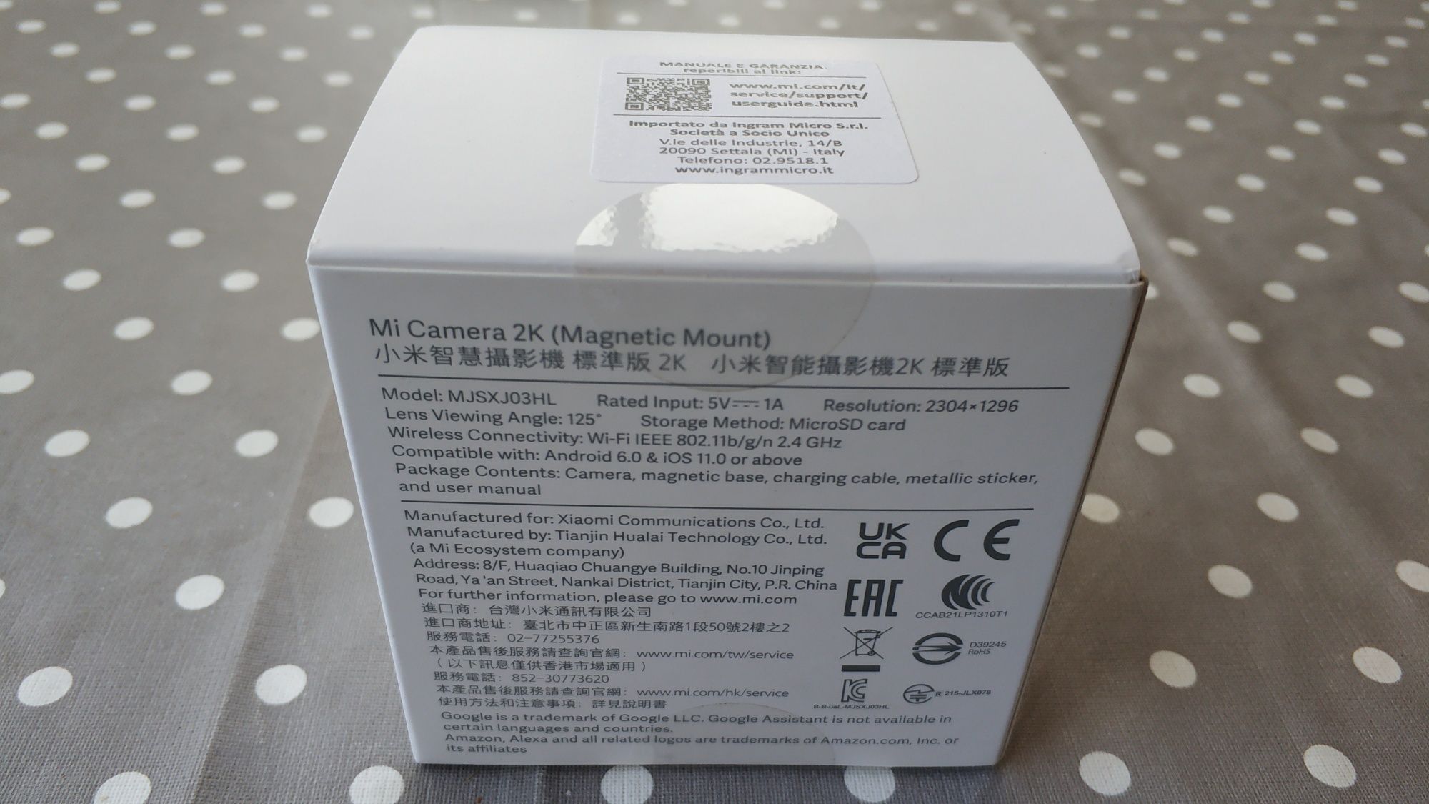 [Novo] Câmara de Segurança Xiaomi Mi 2K Magnetic Mount