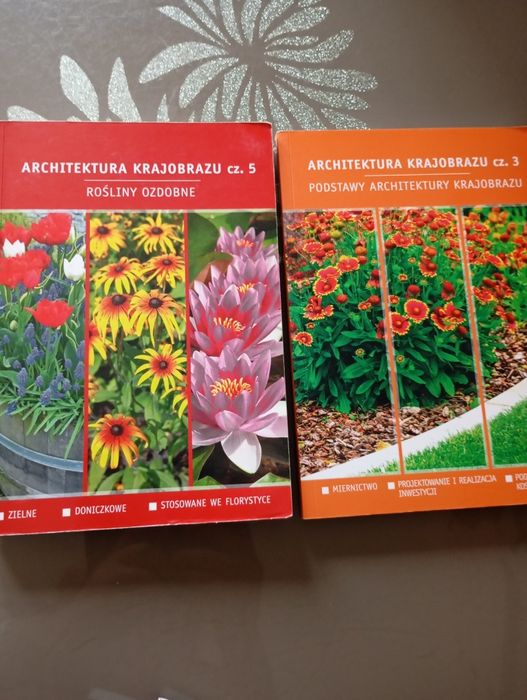 Architektura krajobrazu,5sztuk,komplet.