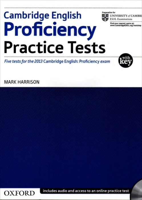 Cambridge English Proficiency Practice Tests CPE with Key +Audio