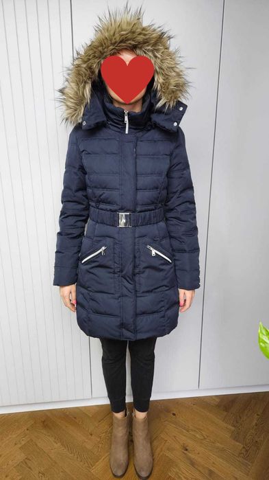 Płaszcz ORSAY r.S, pióra+puch