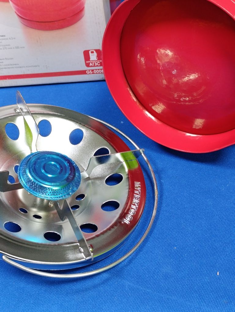 Комплект газовий кемпінговий 8 л. INTERTOOL GS-0008