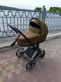 Cybex priam 4.0  / шасі Priam 4.0 Chrome Black люлька+шасі+адаптери