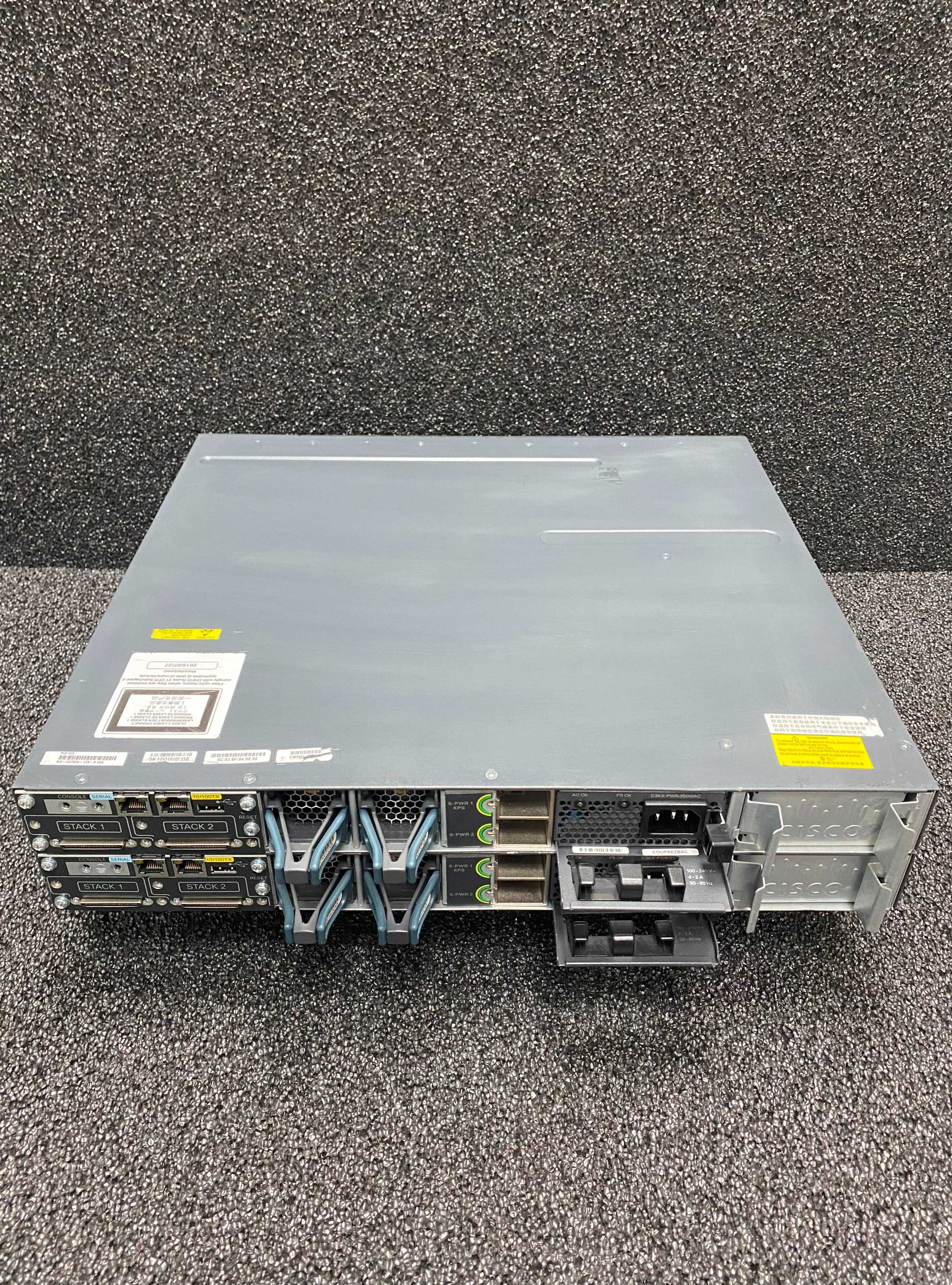 Комутатори Cisco WS-C3750X-12S-E (Full Layer 3, IP Services)