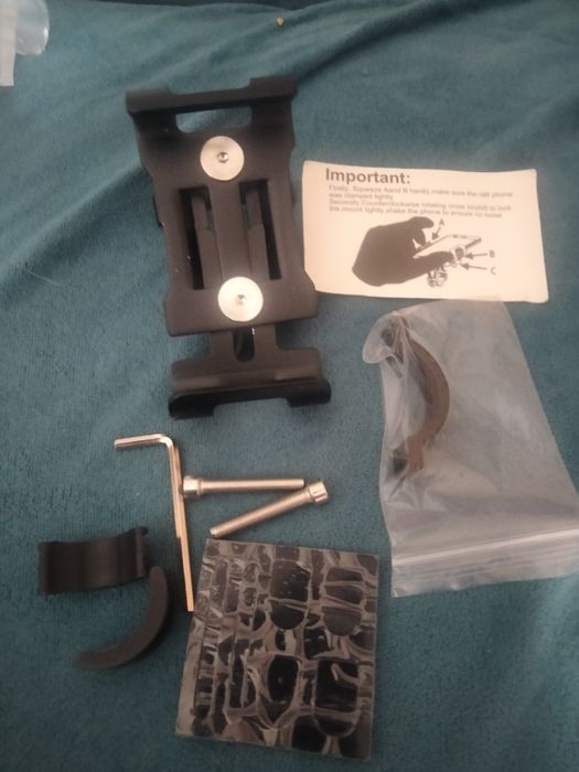 Uchwyt na telefon rower, hulajnogę motor