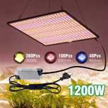 Potężna Lampa LED 1200W Do Oświetlania Roślin Uprawy Dla Growboxa