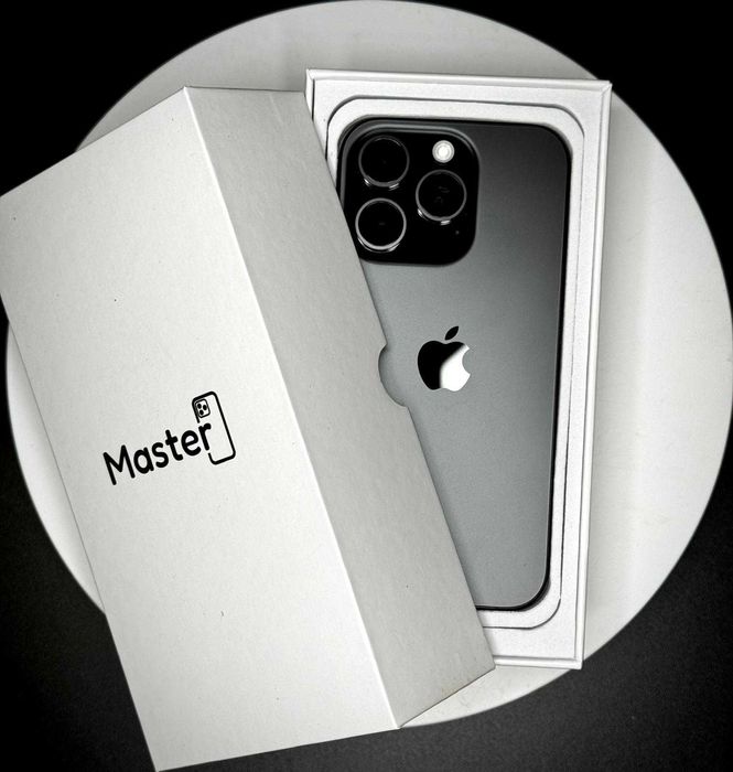 Apple iPhone 15 Pro 256gb Black Jak Nowy 100% bat 6Msc Gwarancji