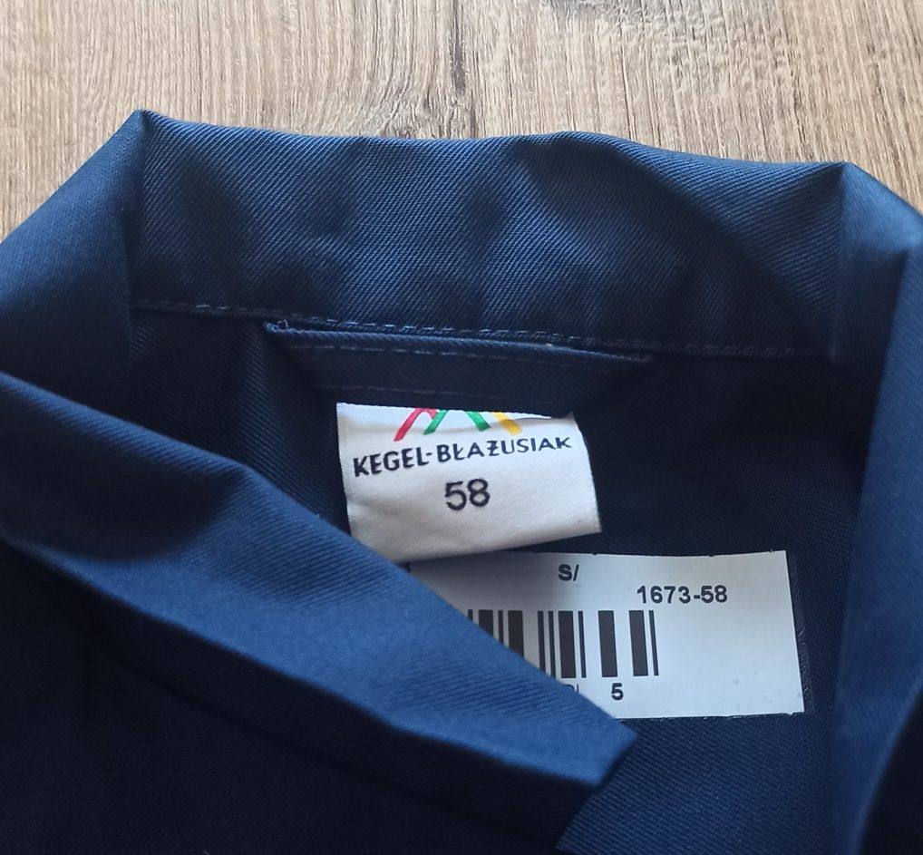 Bluza robocza Kegel Błażusiak rozmiar 58, XXL. granat lub szara BHP