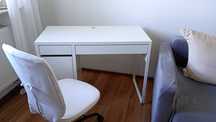 Sprzedam używane biurko i krzesło Ikea