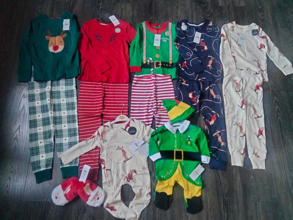 Піжама новорічна різдвяна Carter's