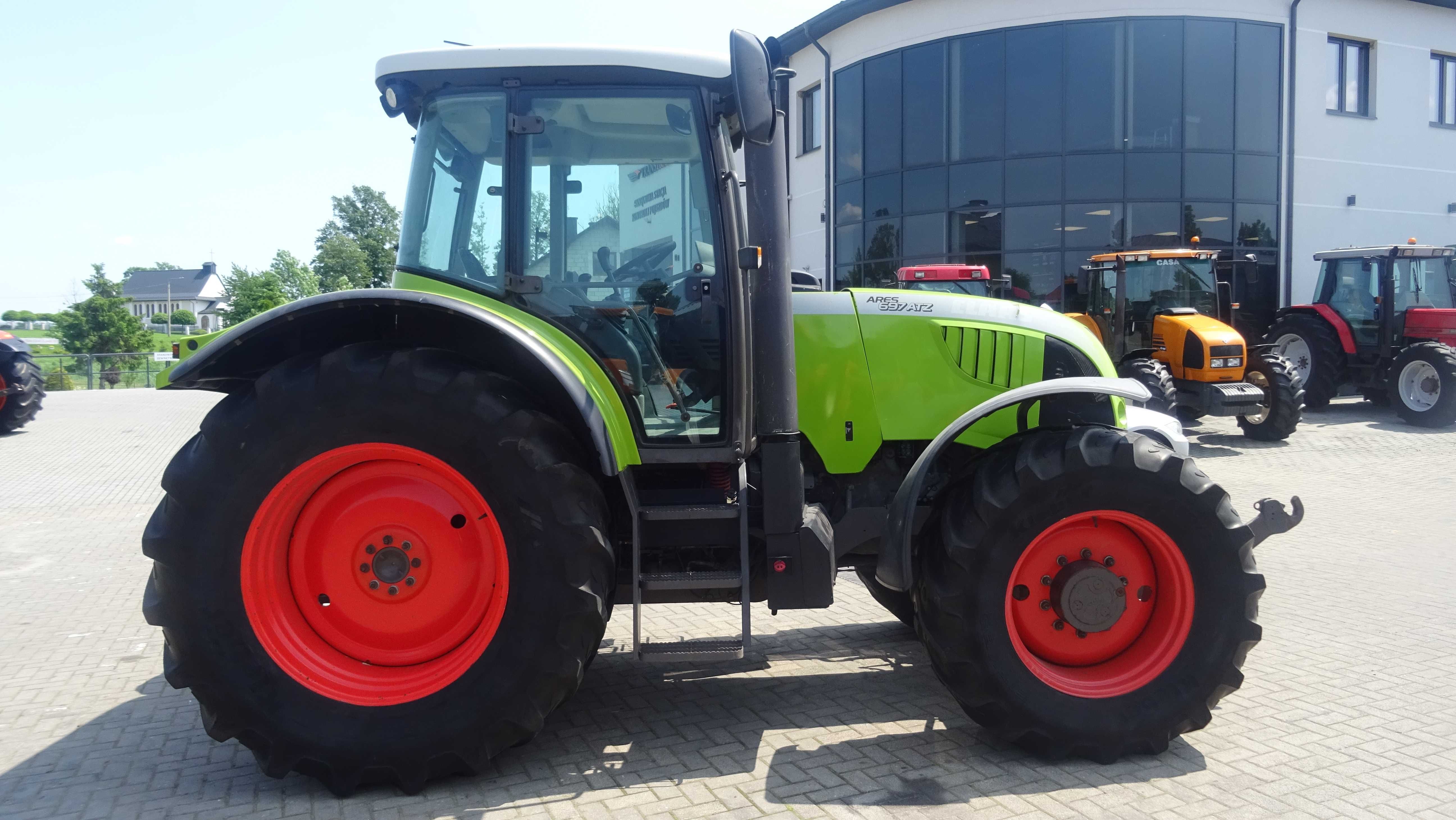 Class Ares 567ATZ SPROWADZONY ładowacz miękka oś 2008r