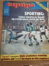 2 Revistas "Equipa" Sporting, Livramento, Beckenbauer