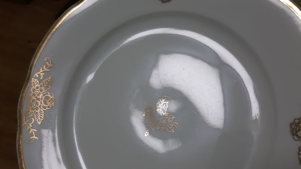 Тарілочки. Королівський букет. Чехословаччина.