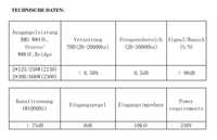 końcówka mocy E-Lektron DA-2150 sprawna