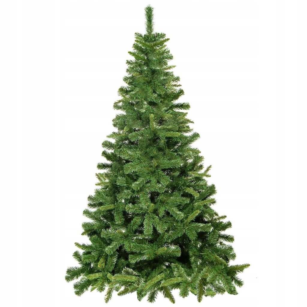 CHOINKA Jodła GĘSTA Sztuczna 180cm + Stojak GRATIS Premium JAK ŻYWA