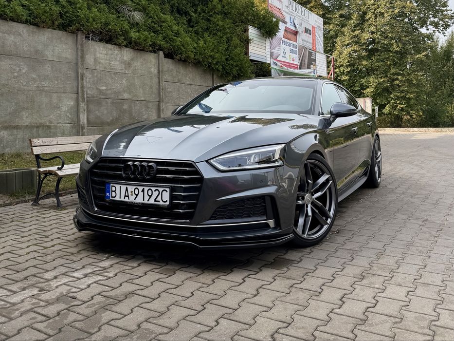 Audi a5 sportback 3x s line bogata opcja europa doinwestowane zamiana