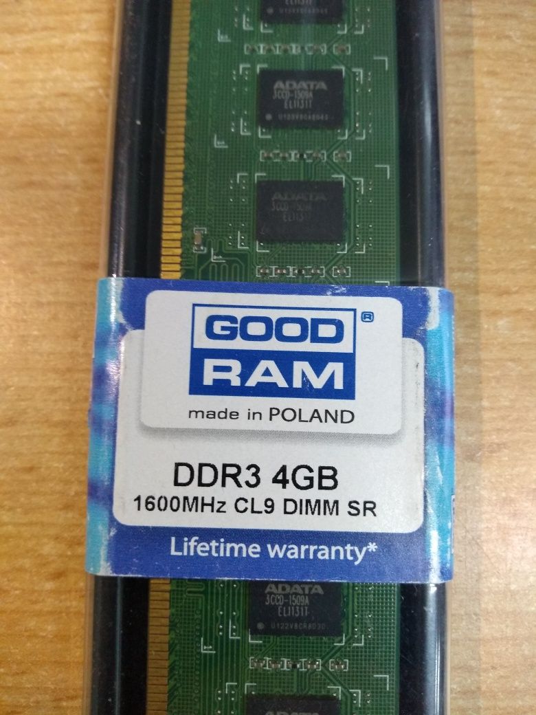 Nowa pamięć RAM 4GB DDR3 Good Ram