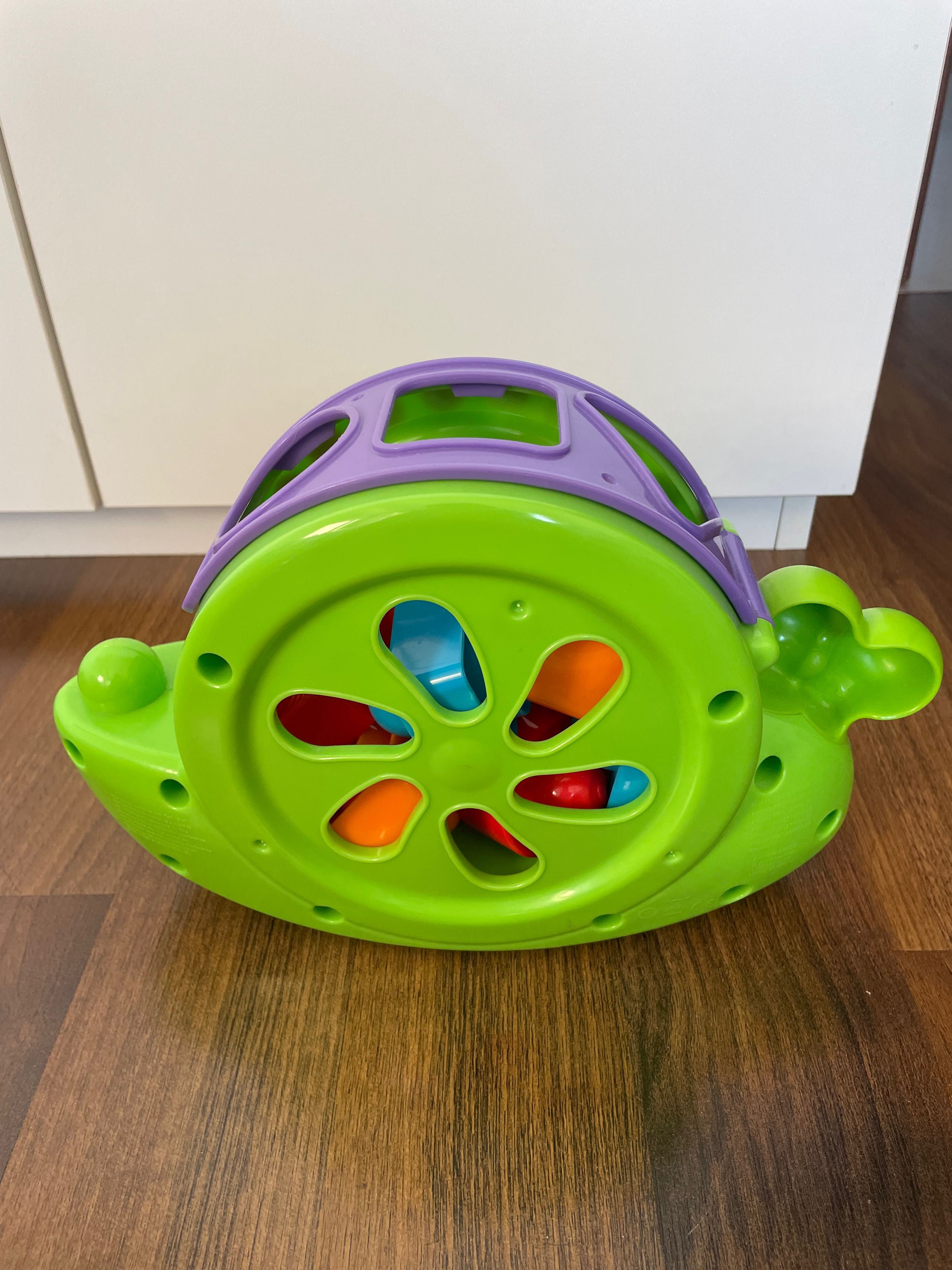 Fisher Price ślimak śpiewajàcy sorter jak nowy!