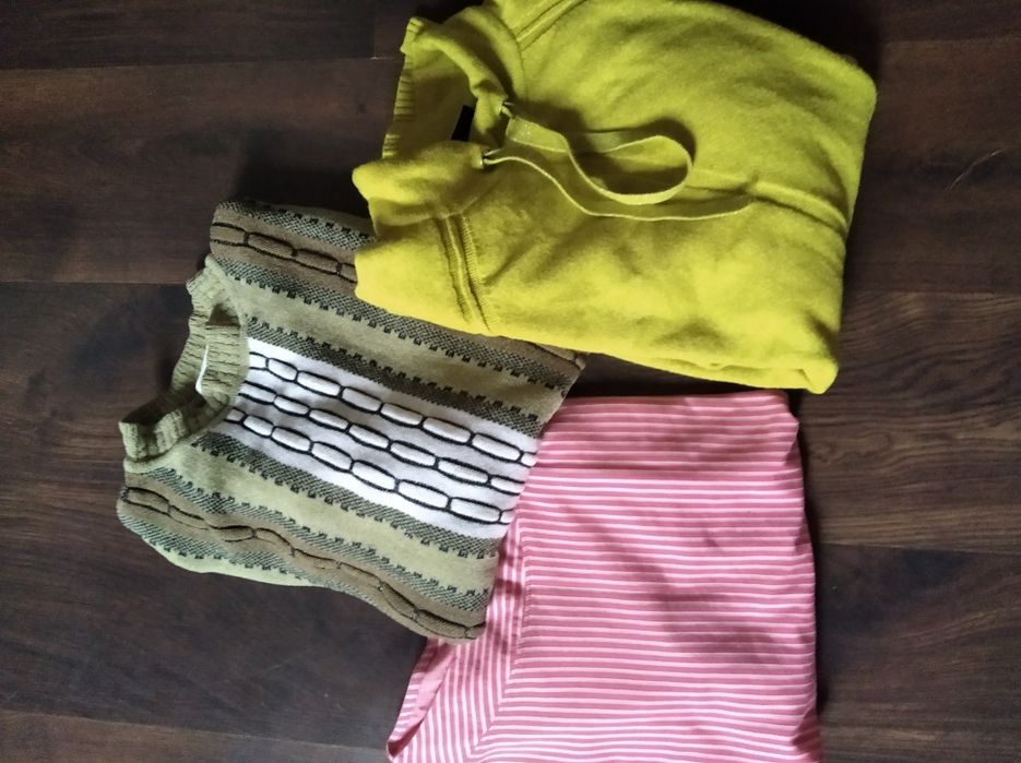 Zestaw bluzki damskie r 46/48 pachy do 110