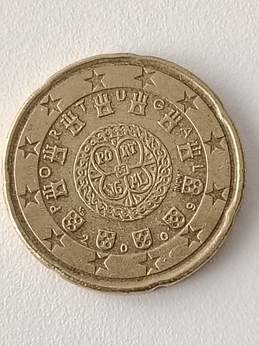 20 Cêntimos Ano 2009 de Portugal
