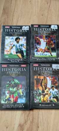 Historia Futbolu 4 szt DVD