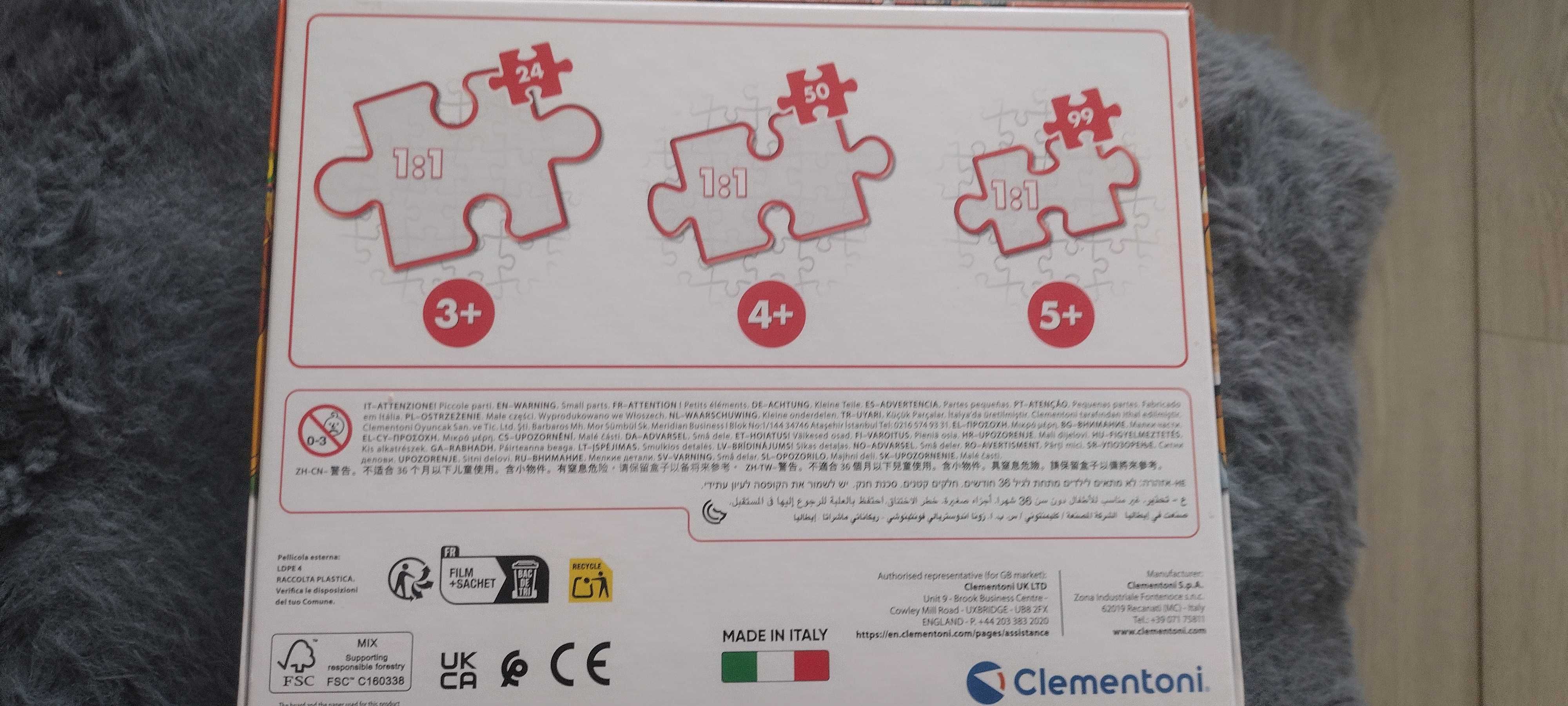 Puzzle 5+ król lew 99 elementów
