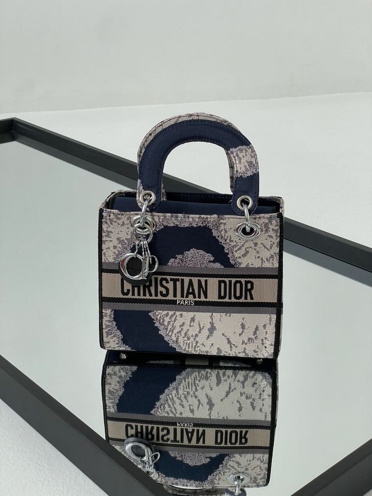 Torebka Christian Dior lady d lite blue