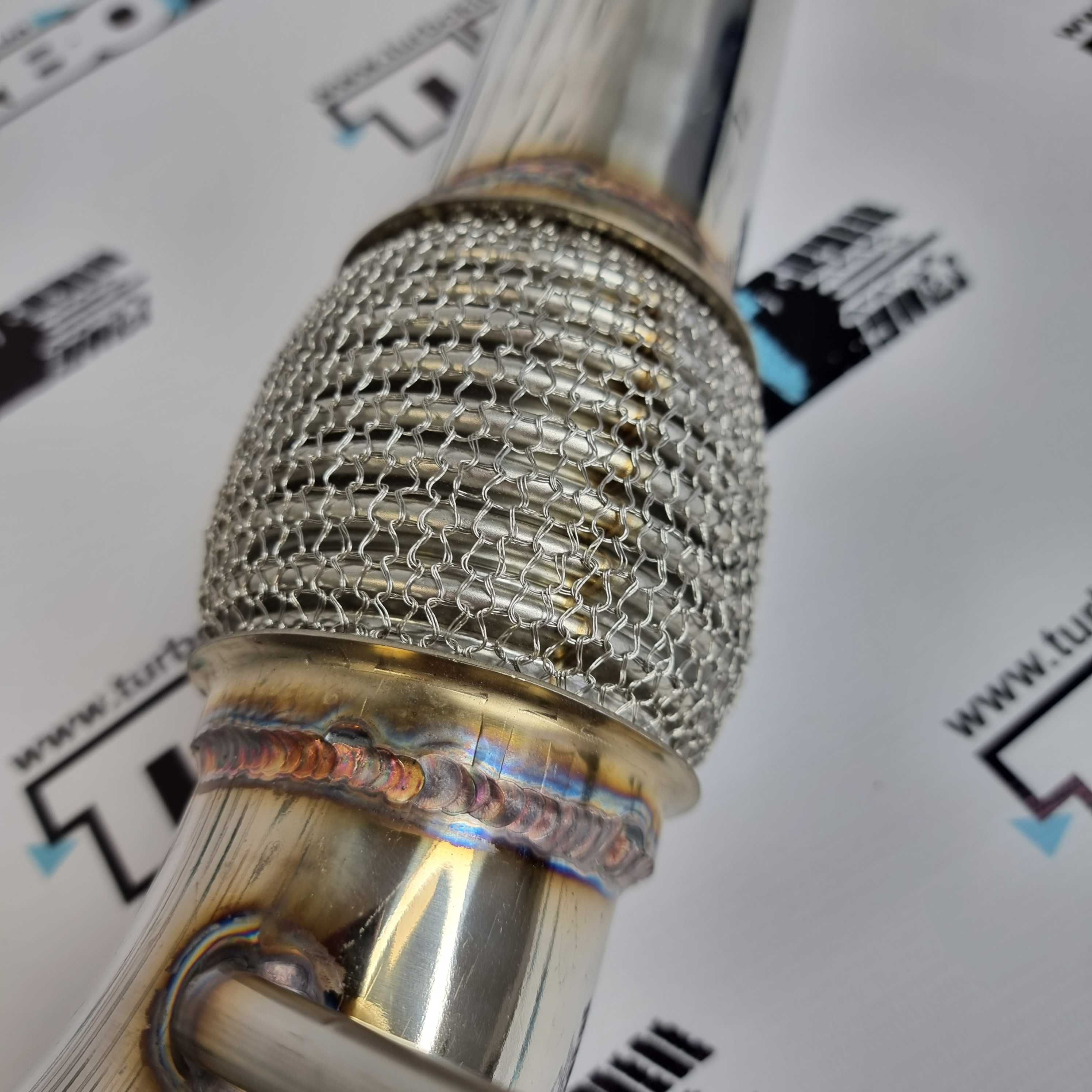 ДаунПайп на BMW M57N2 E90 E60 E70 E83 330d 530d 30d Downpipe