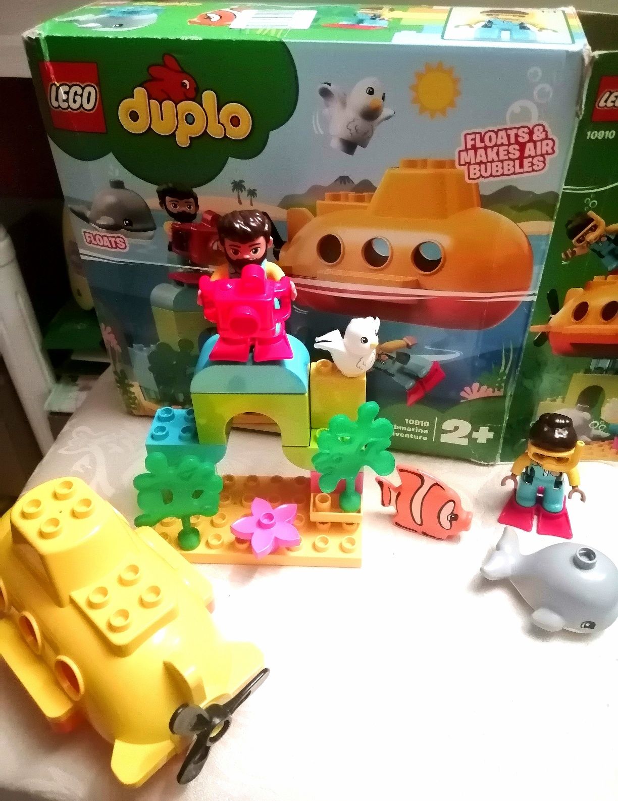 Lego duplo town przygoda w łodzi podwodnej