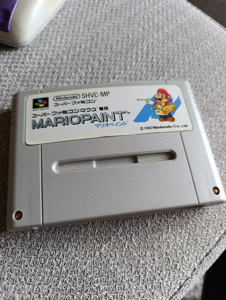 Mario Paint plus myszka Snes