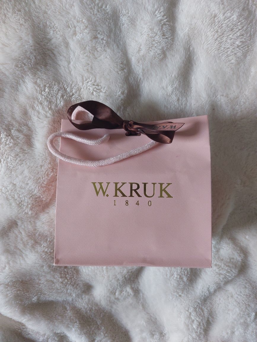W.KRUK kolczyki w kąplecie z zawieszką na szyję