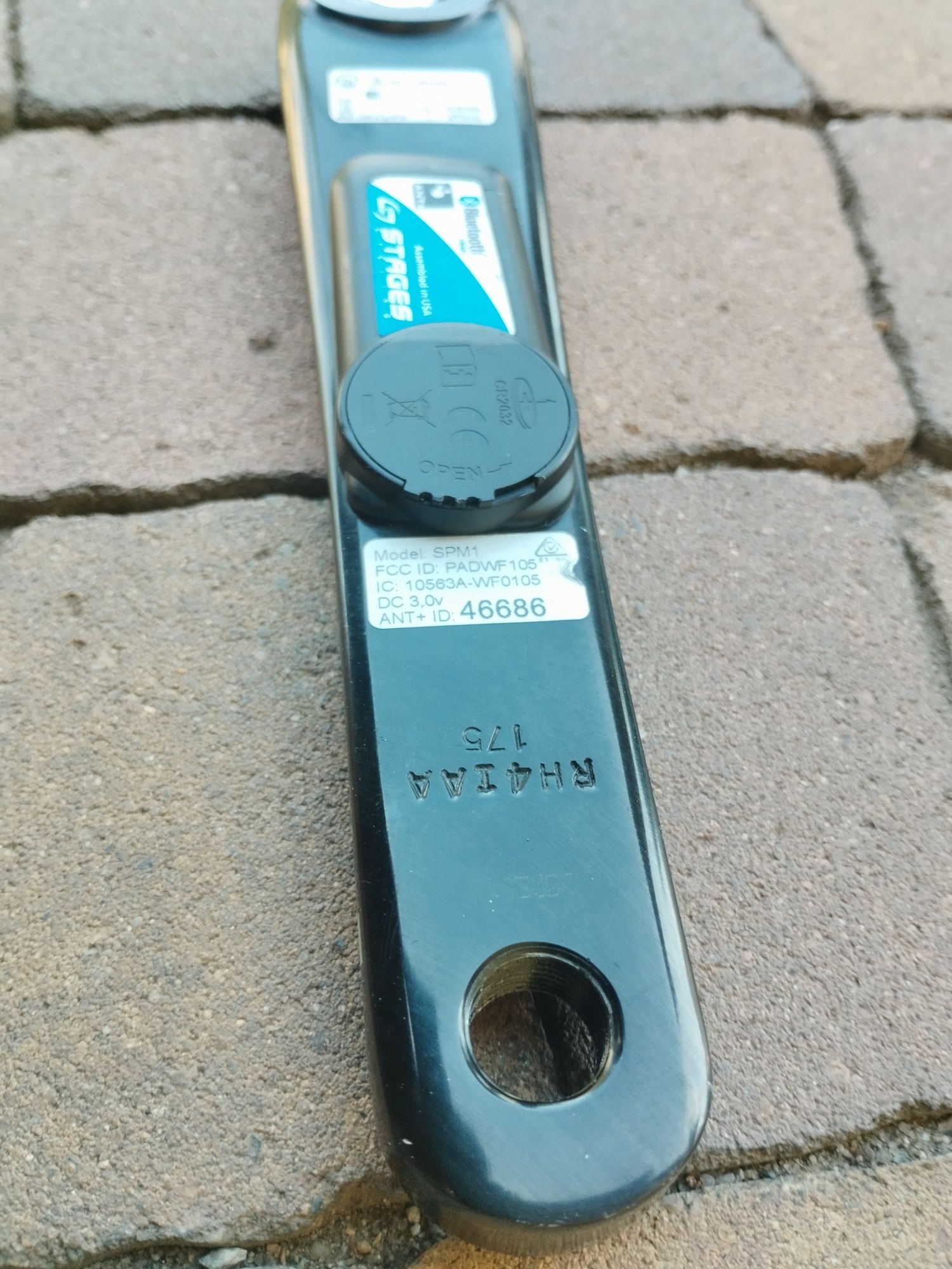 Pomiar mocy Stages Sram Rival GXP 175mm