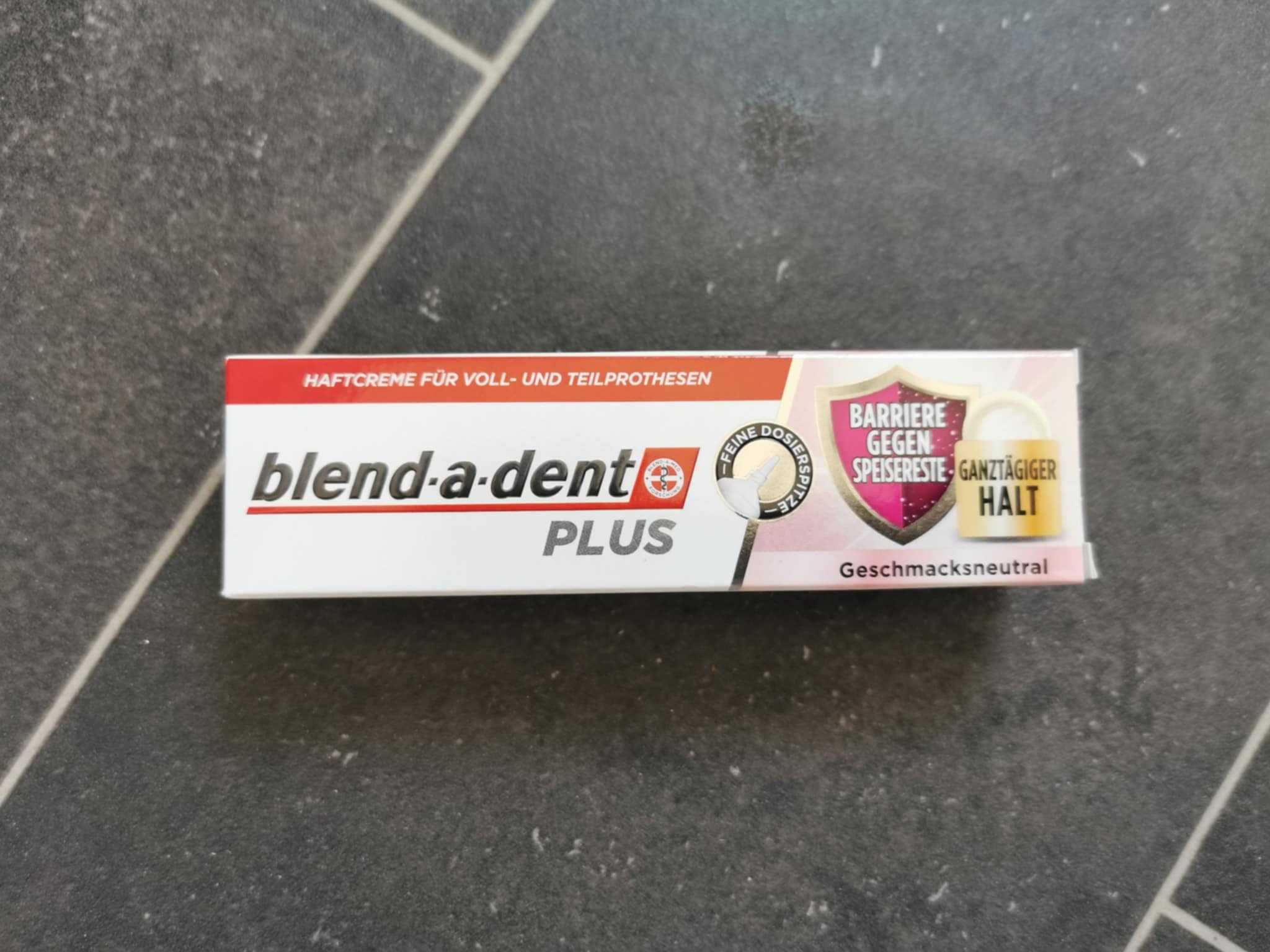 Nowy Blend a dent plus niemiecki krem do protez