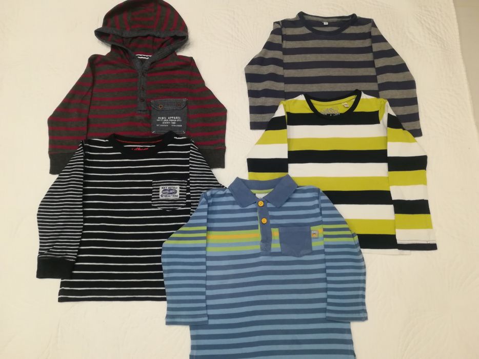 Bluzka bluzki długi rękaw Coccodrillo C&A Next Primark rozm. 92 5 szt