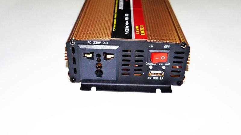 Преобразователь тока для котлов 1300W 12V 220V с подзарядкой