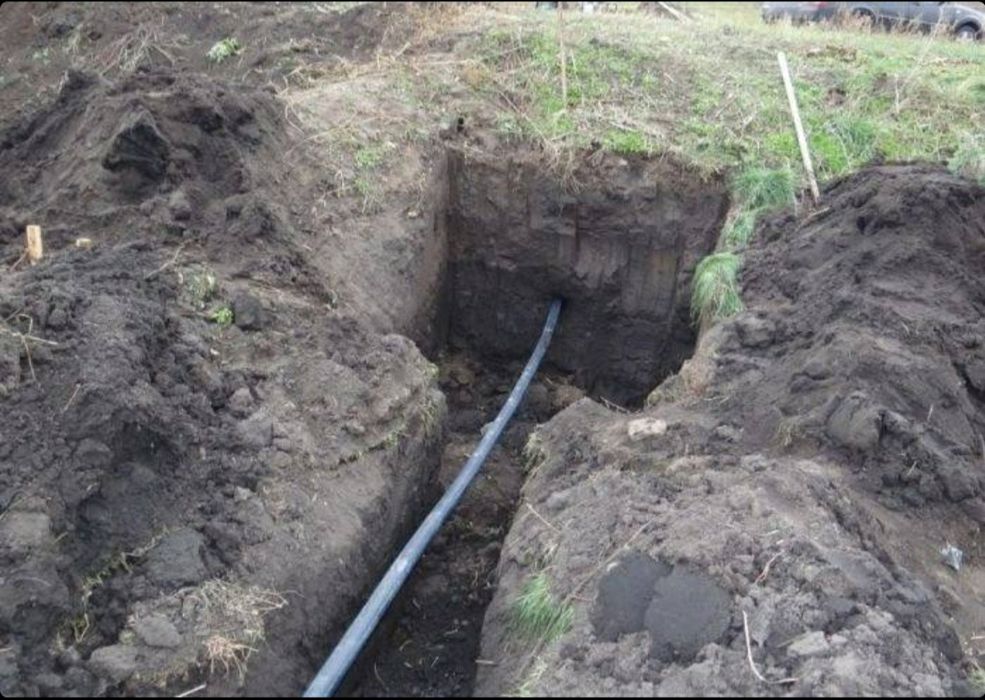 Ремонт и Замена труб. Прокол под дорогой. Прочистка канализации.