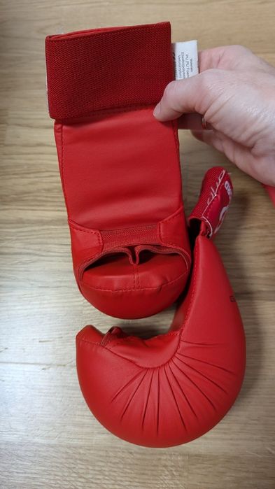 Захист гомілки та стопи SMAI з ліцензією WKF + перчатки Budo Nord . Б/