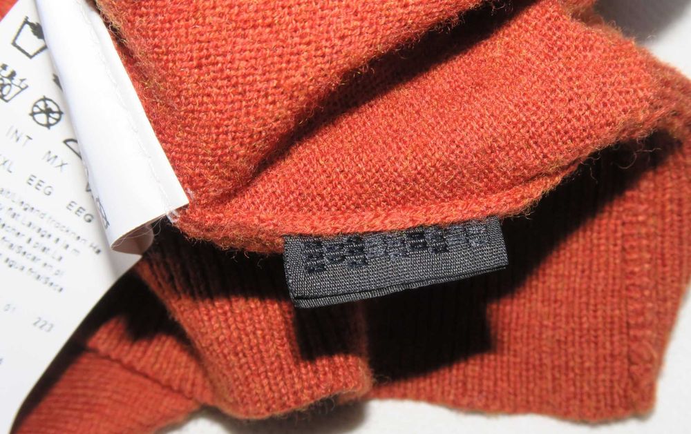 Boss cienki sweter wełniany elegancki kardigan XXL