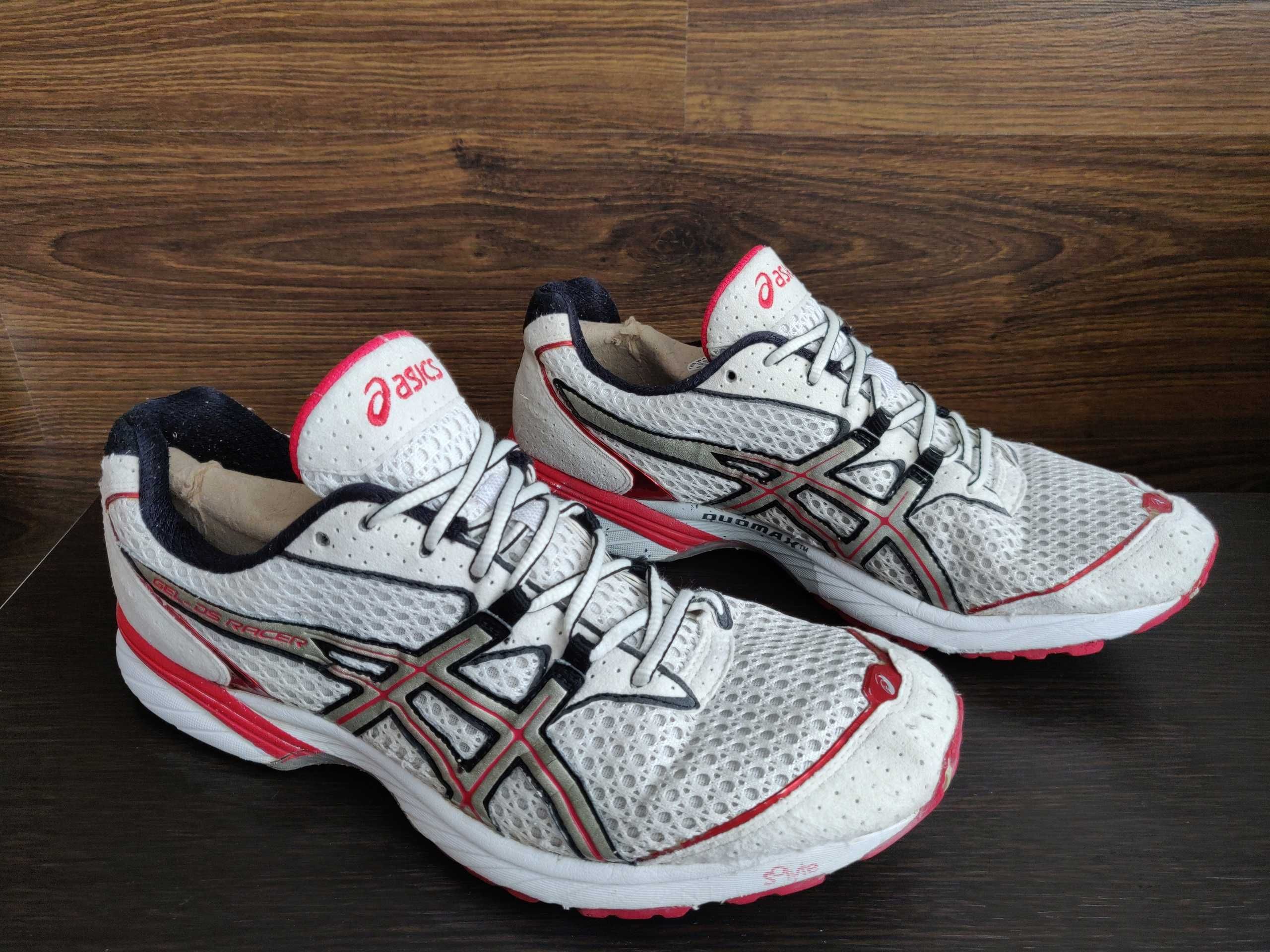 Кроссовки Asics duomax gel - ds racer р. 42,5 стелька 27 см. белые