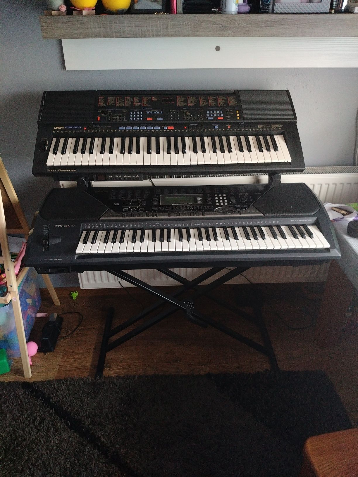 Sprzedam 3 keyboardy CASIO CTK 811EX. CASIO CTK 800 YAMAHA PSR600