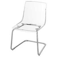 4 Cadeiras Transparentes Ikea TOBIAS // 200 EUR (=37.5% Desconto)