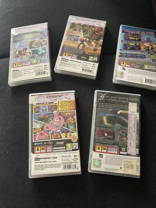 Jogos para PSP (usados em excelente estado)