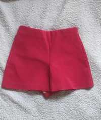 Czerwone spódnicospodnie Zara