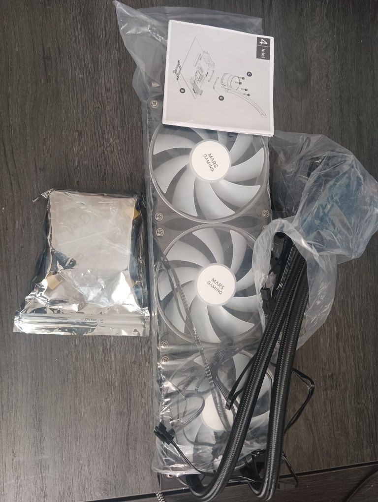 Water cooler ML-LCD360 Mars Gaming (LEDs avariados)