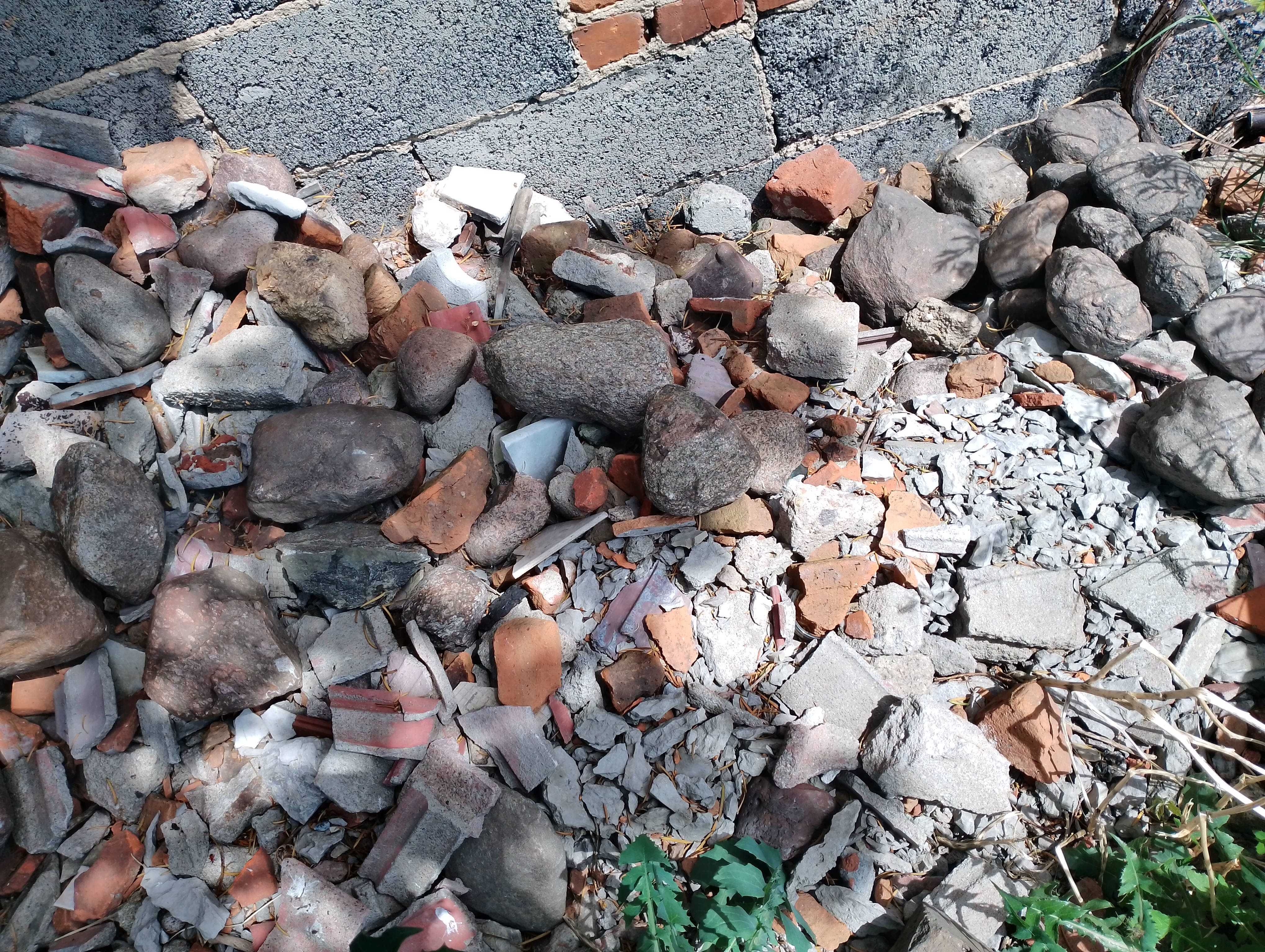 Kamienie oddam za darmo