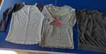 3 szt bluza, bluzka, T-shirt dla dziewczynki 140